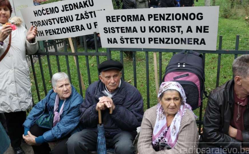 Povećana najniža penzija u Federaciji BiH